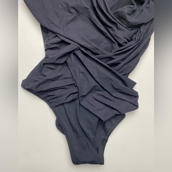 NWT Gottex | Women's Lattice Sweetheart Square Neck One Piece Swimsuit 6 - Picture 7 of 12